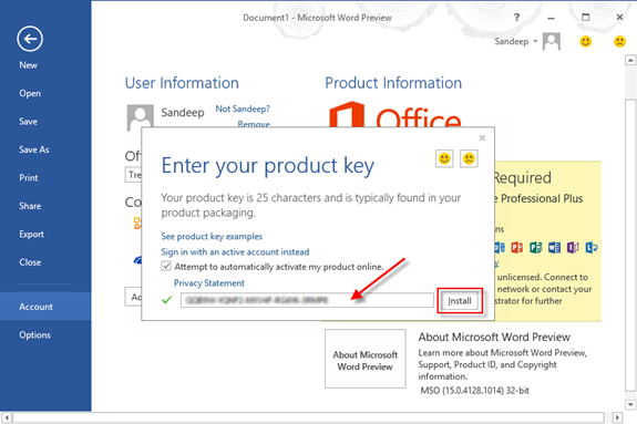 Microsoft Office Key 2013 Generator