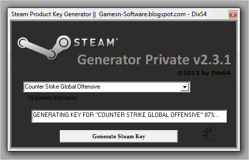 Steam Wallet Generator Access Key